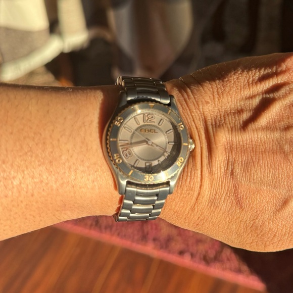 Ebel X-1 Grey PVD & 18K Rose Gold Watch - Picture 15 of 16